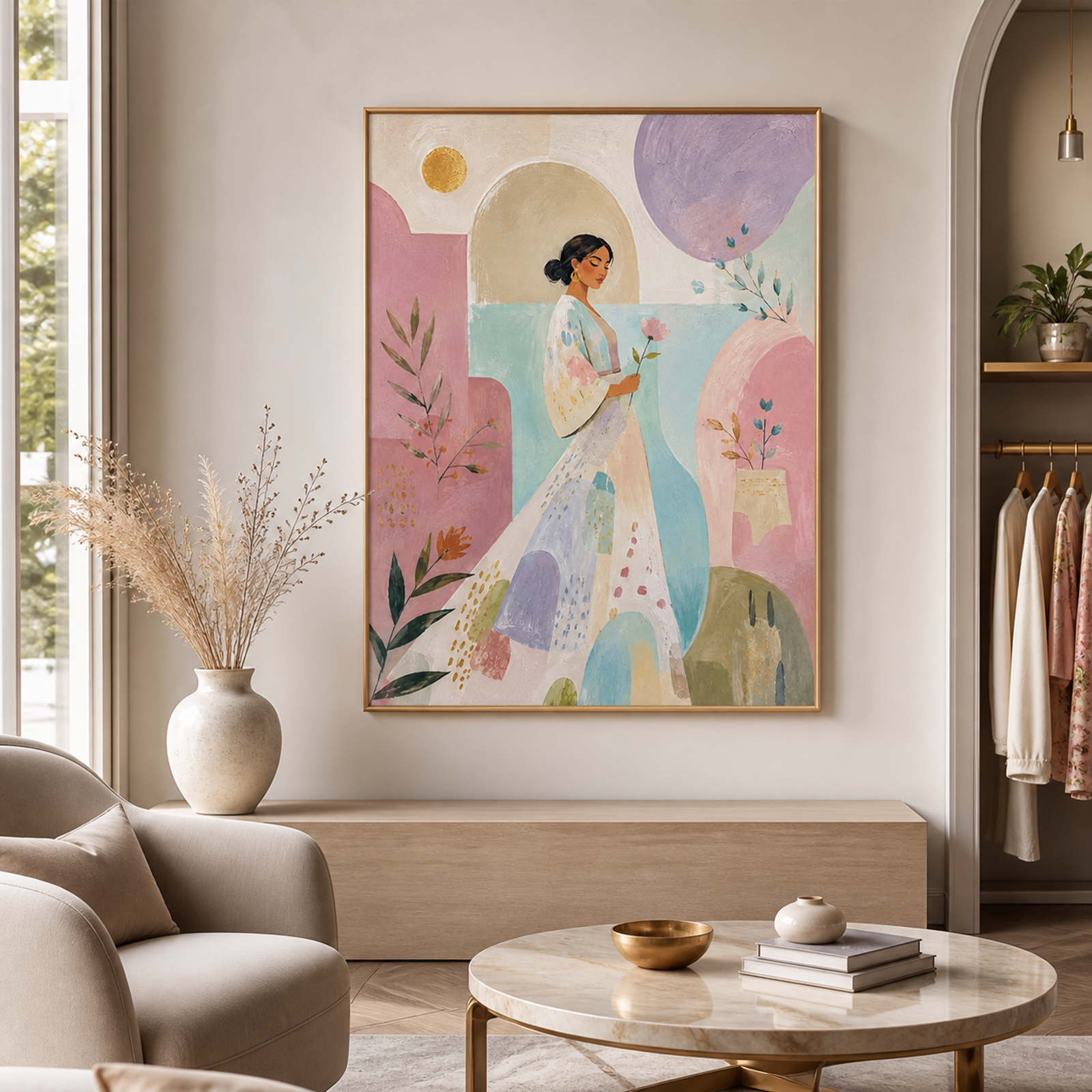 Pastel Garden Muse