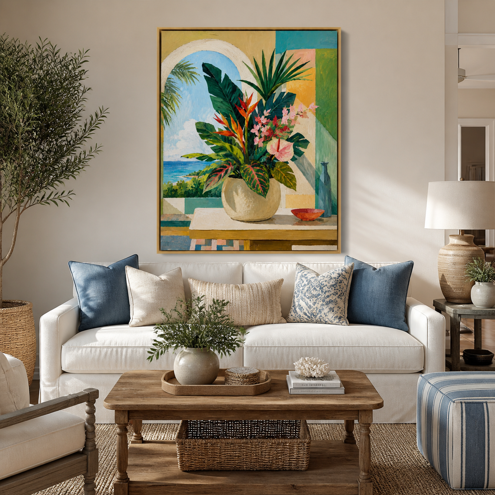 Tropical Garden Ocean View