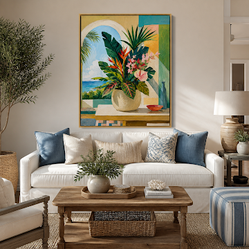Tropical Garden Ocean View