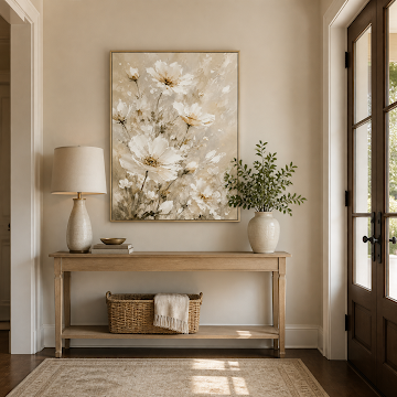 Ivory Blossom Meadow