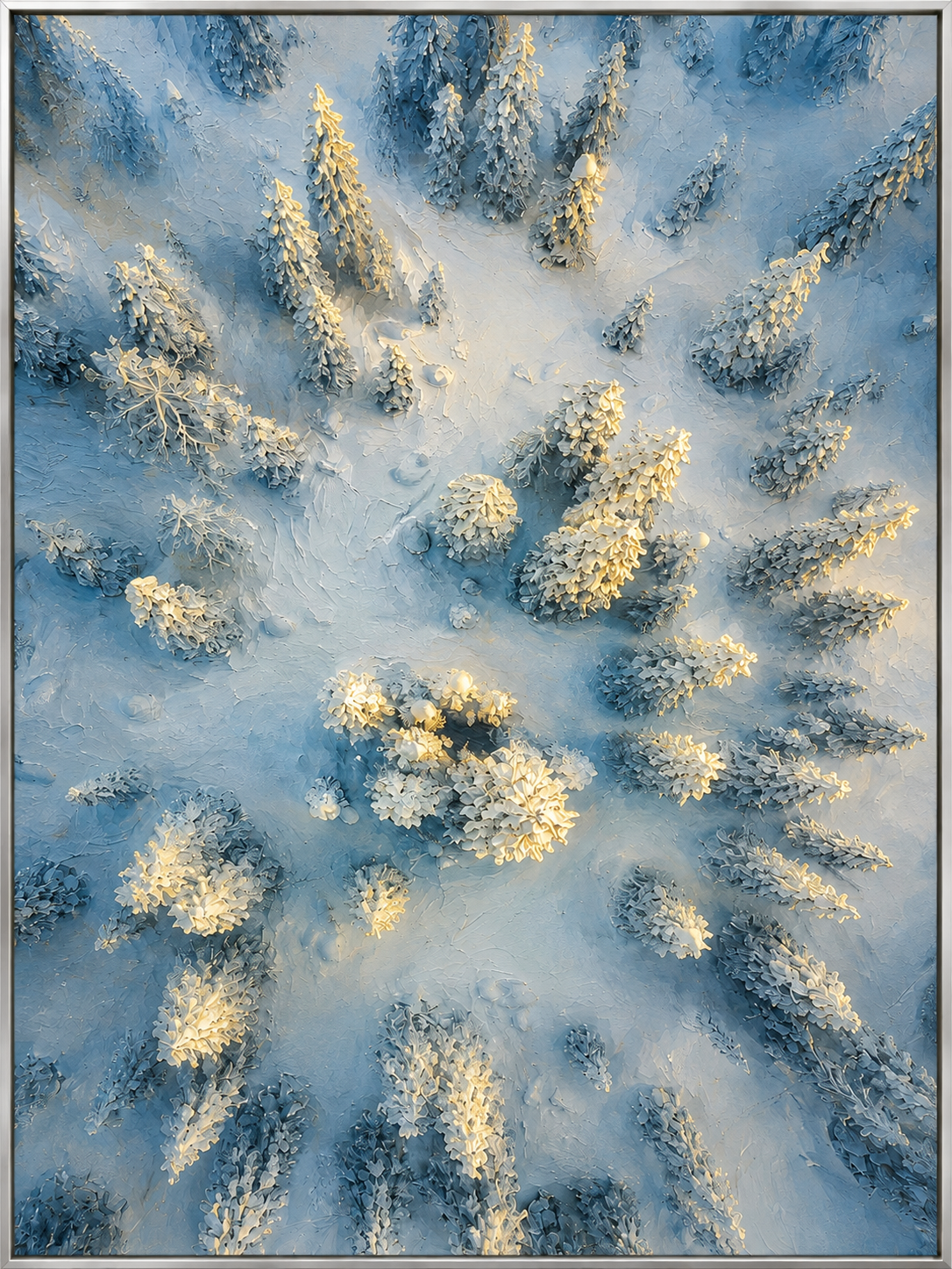 Snowlit Winter Forest