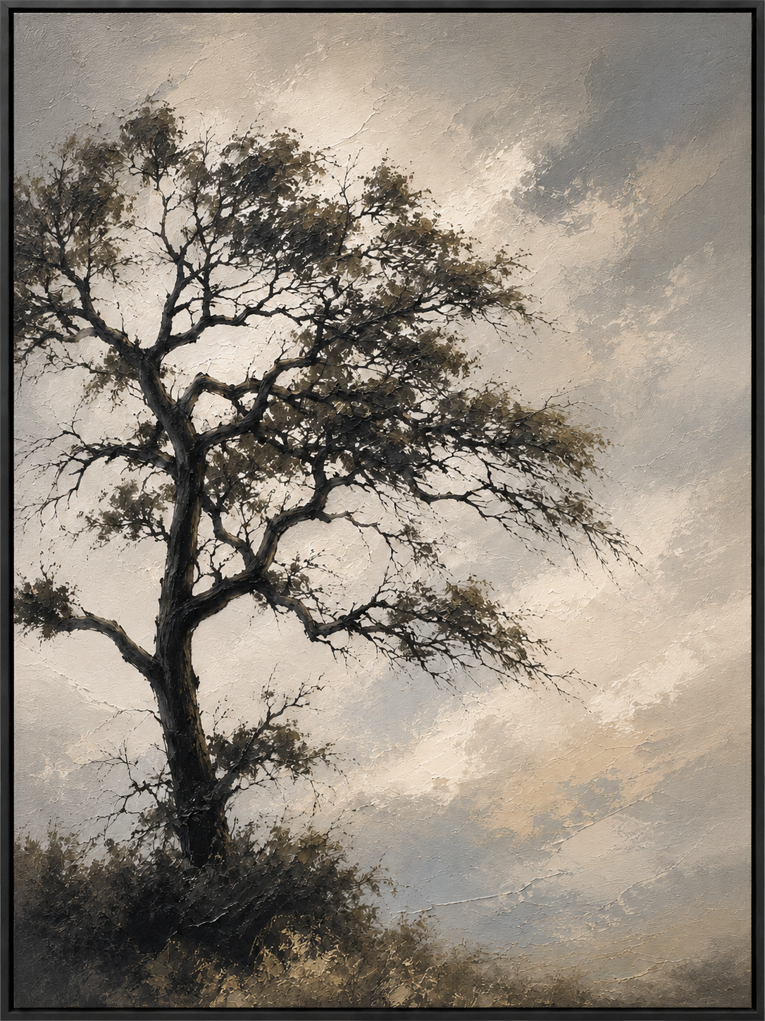 Windswept Tree Serenity
