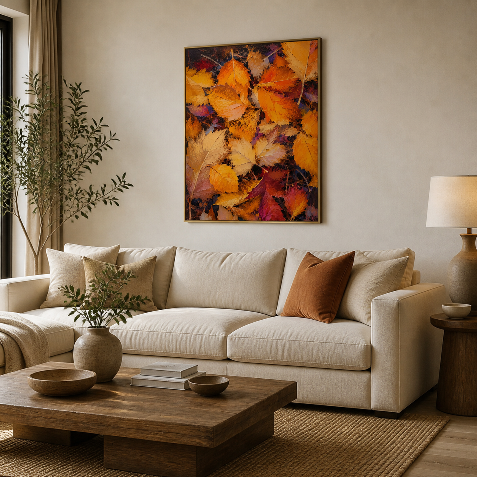 Autumn Leaf Tapestry