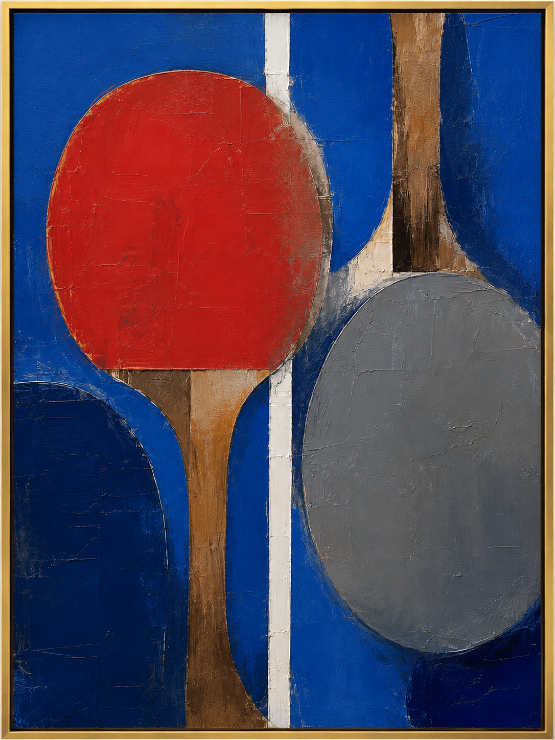 Bold Table Tennis Abstract