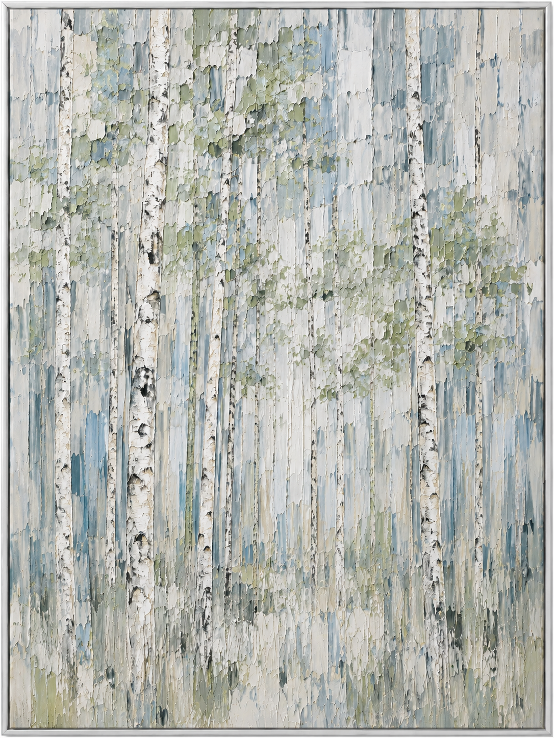 Serene Birch Forest