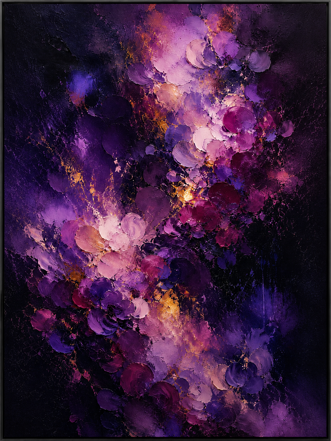 Purple Floral Reverie