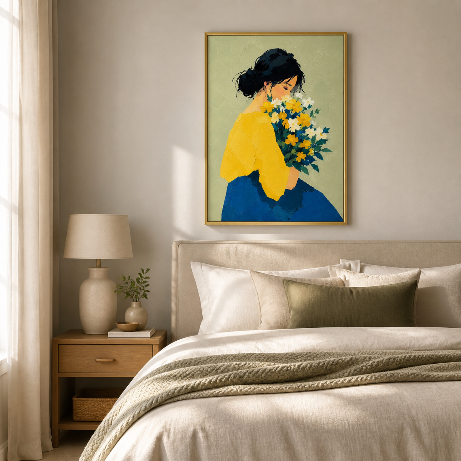 Golden Bouquet Moment