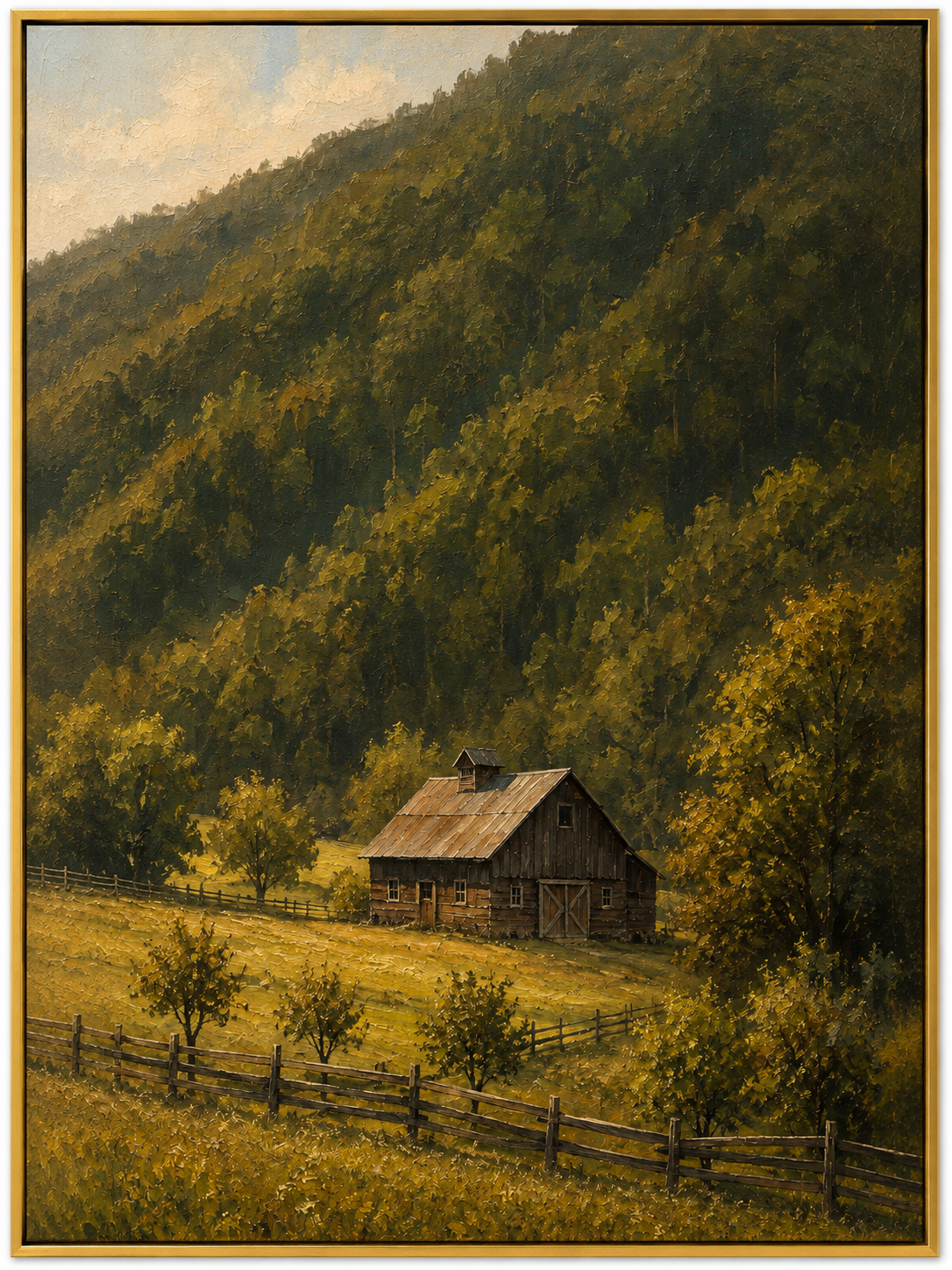 Rustic Mountain Barn