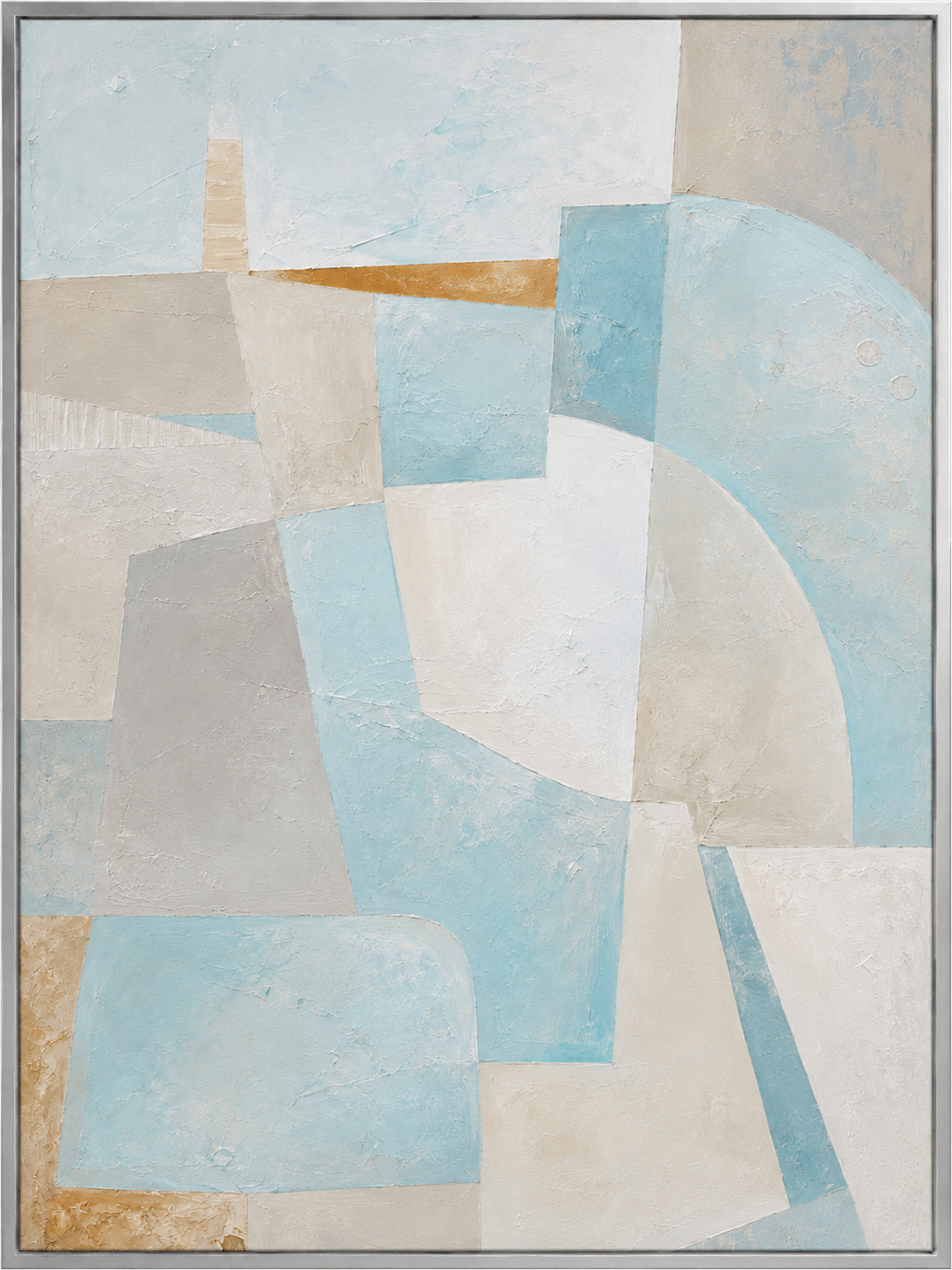 Soft Blue Geometric Calm