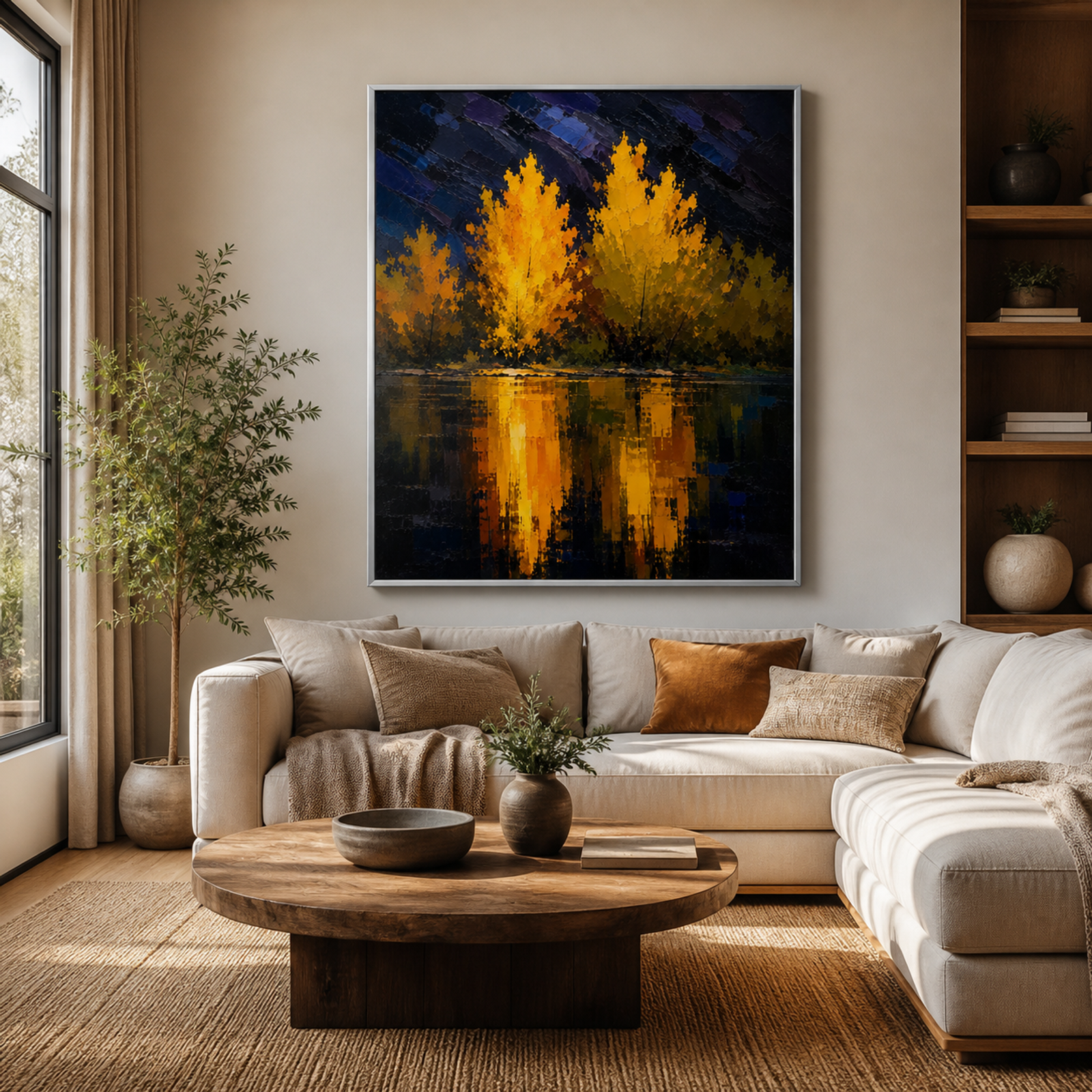 Golden Autumn Reflections