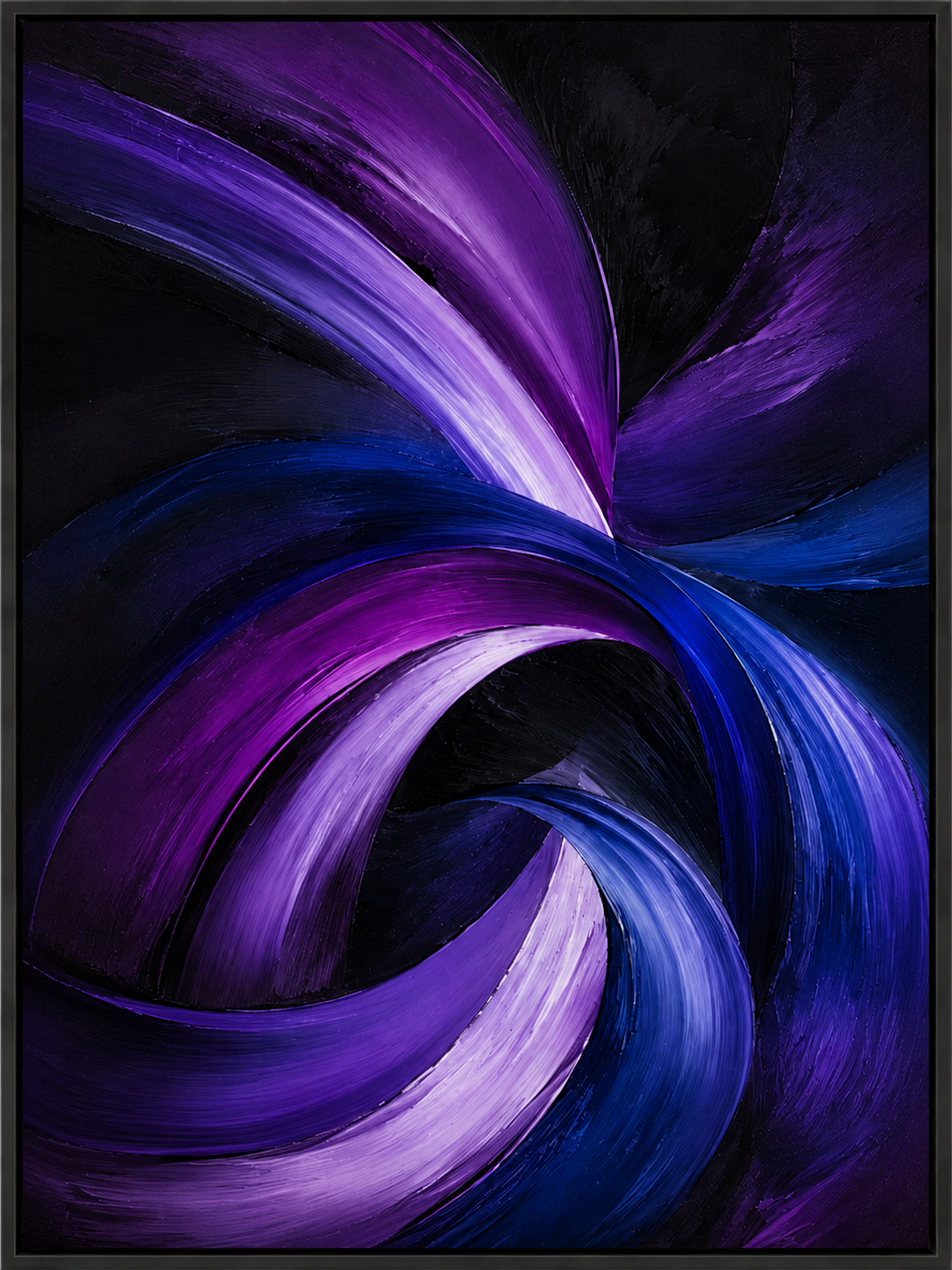 Violet Abstract Vortex