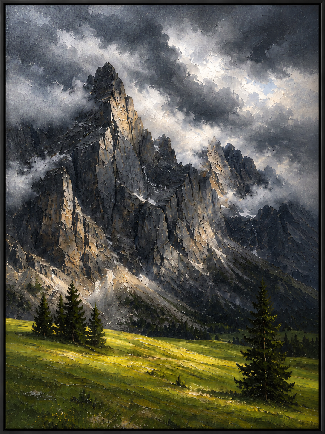 Dramatic Alpine Peaks