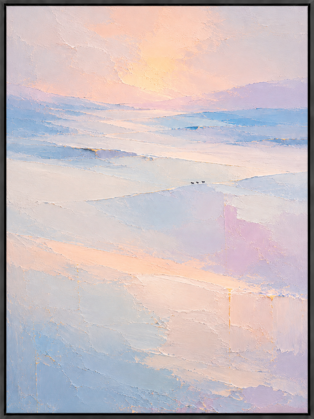 Pastel Winter Horizon