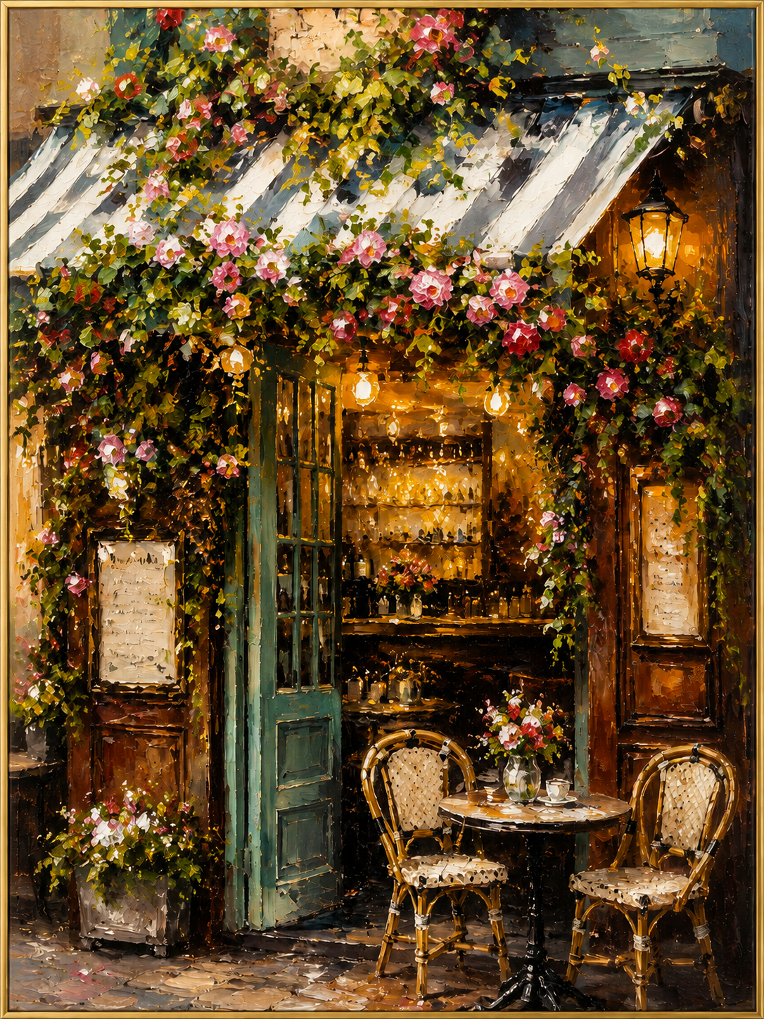 Blooming Cafe Evening