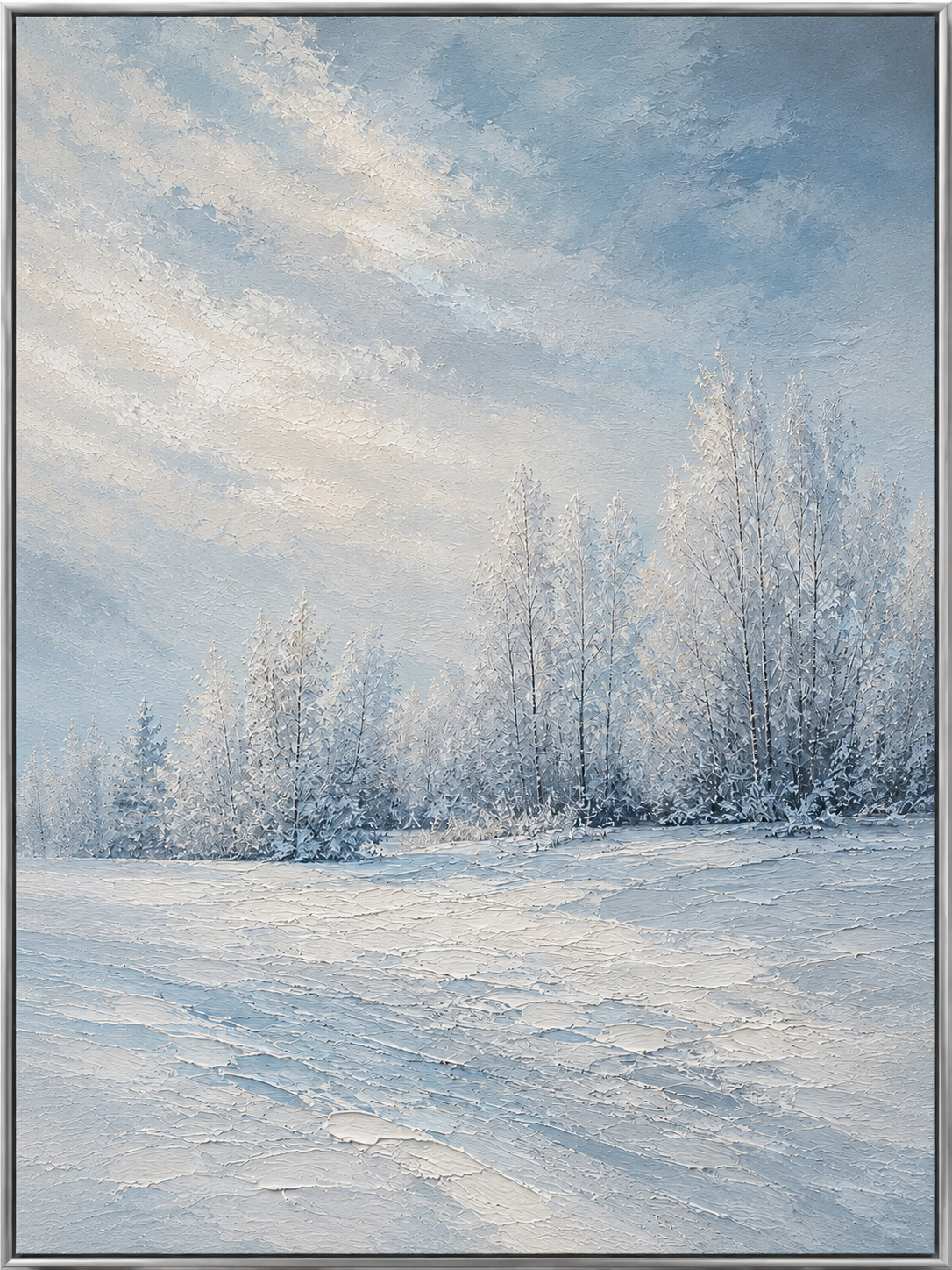 Serene Winter Forest