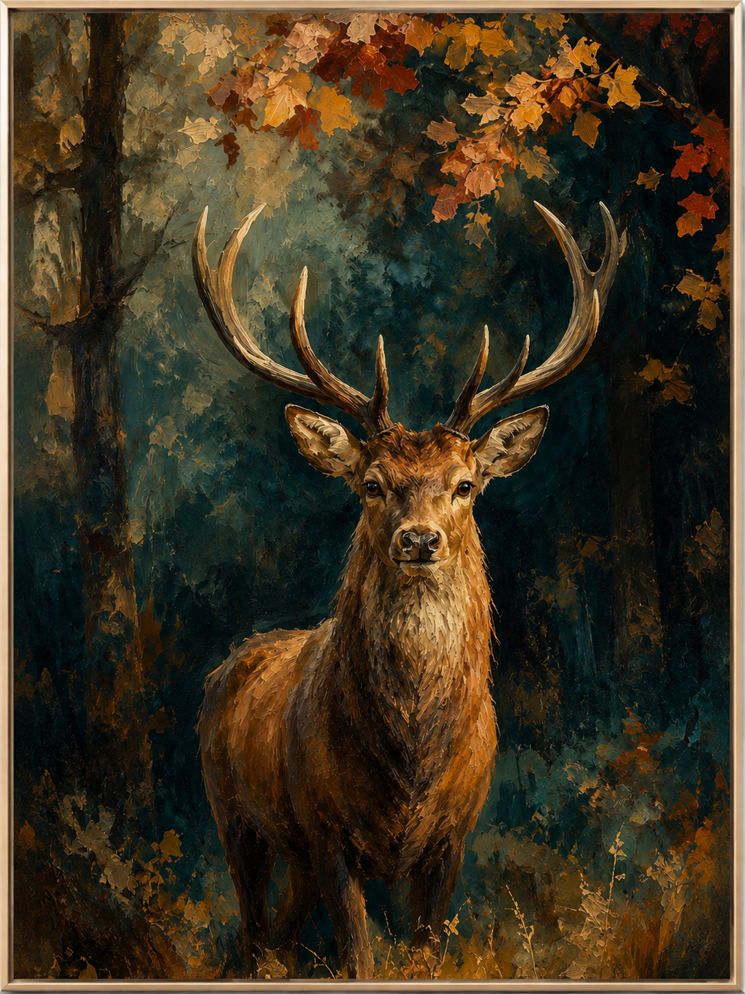 Majestic Autumn Stag