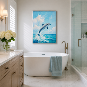 Joyful Dolphin Splash