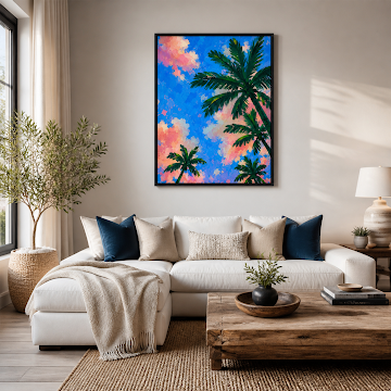Tropical Palm Sky