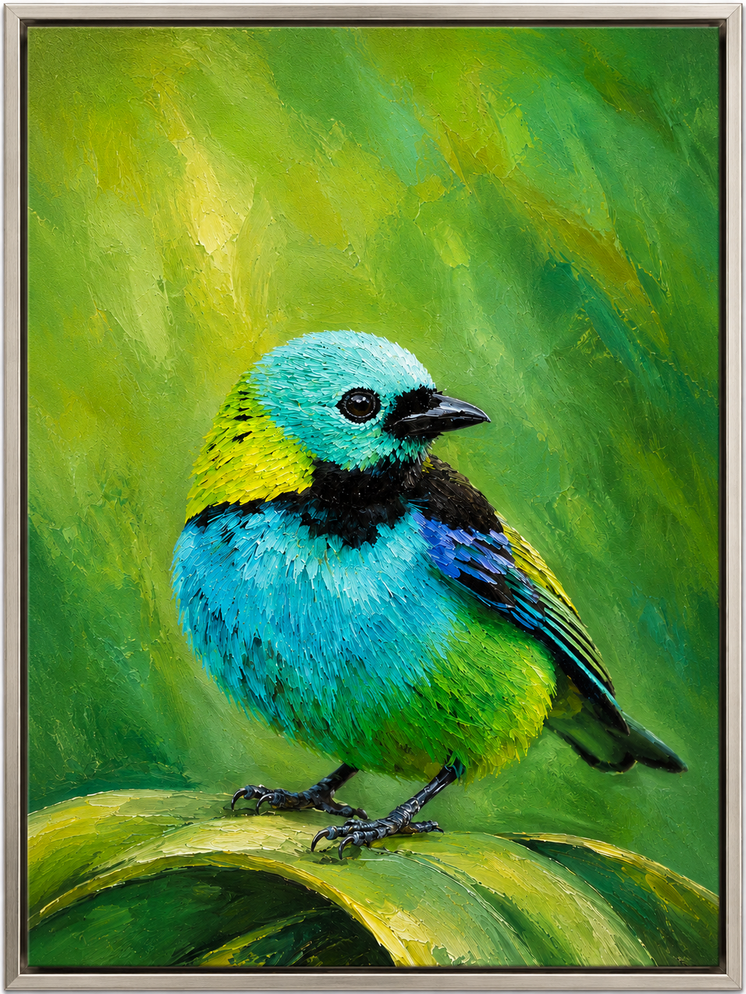 Vibrant Tropical Bird
