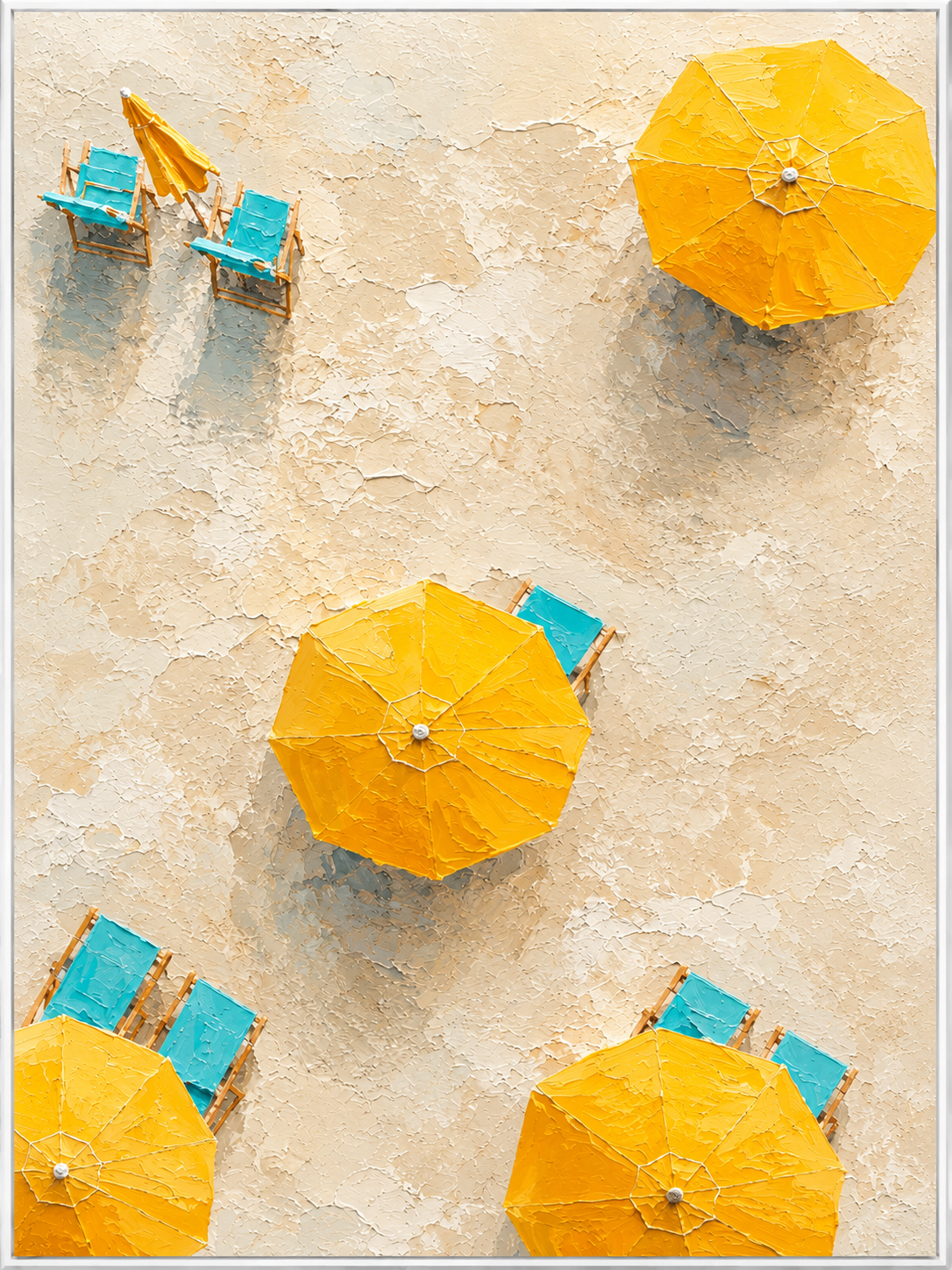Sunny Beach Umbrella Escape