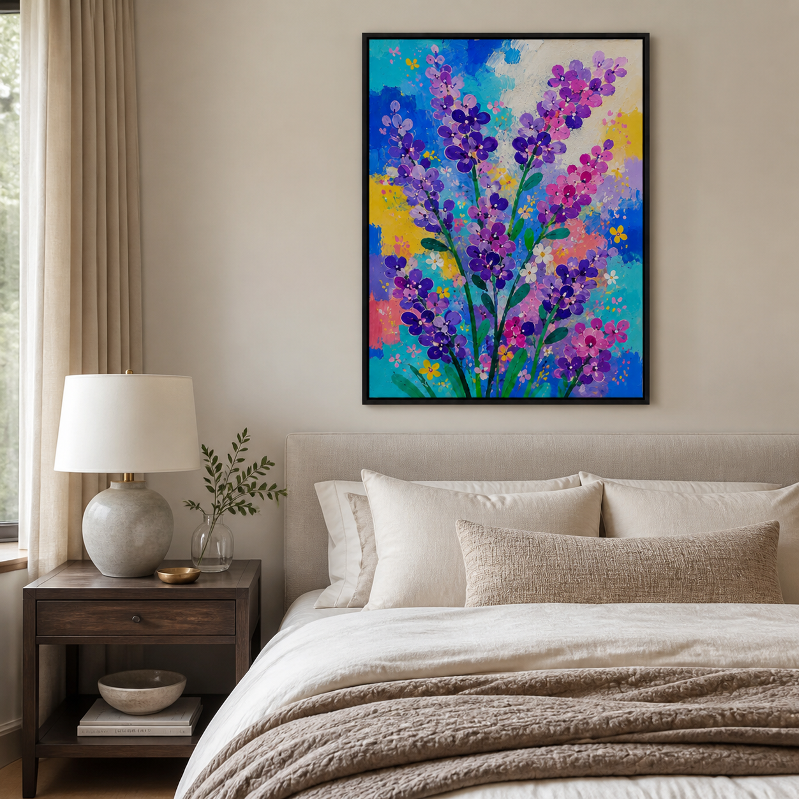 Vibrant Lavender Bloom