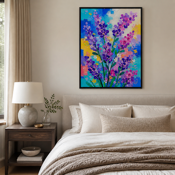 Vibrant Lavender Bloom
