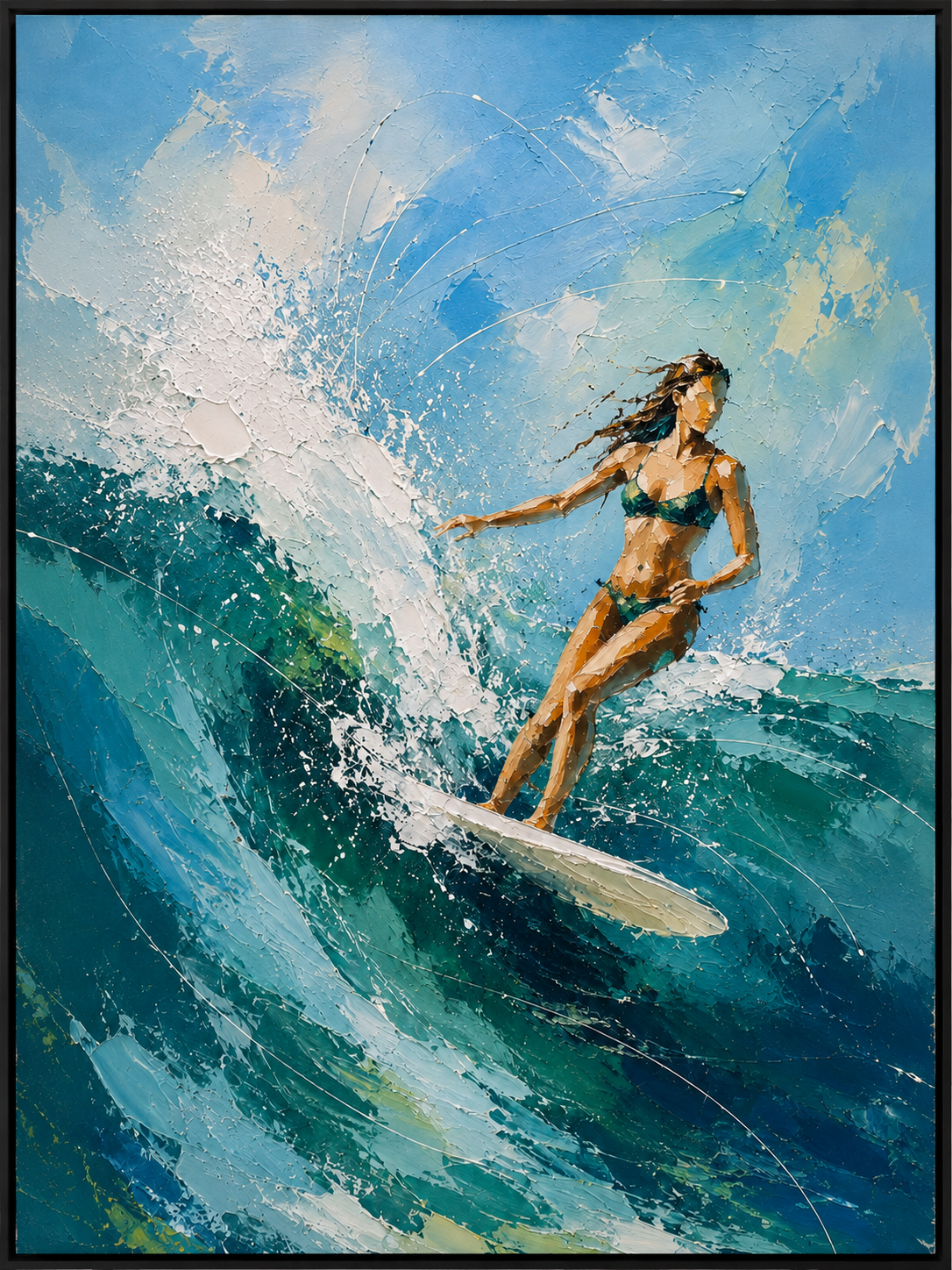 Dynamic Coastal Surfer