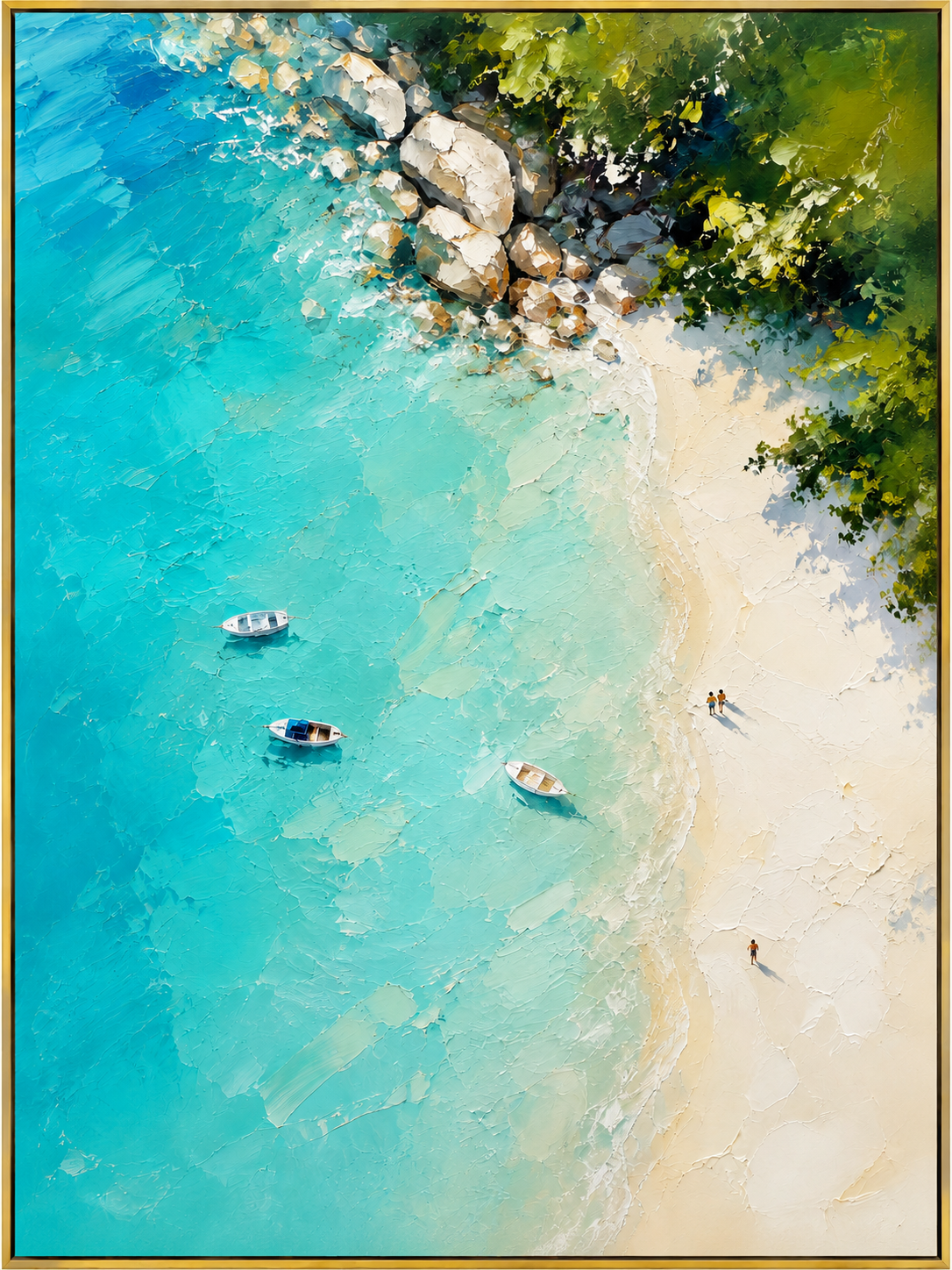 Turquoise Coastal Escape