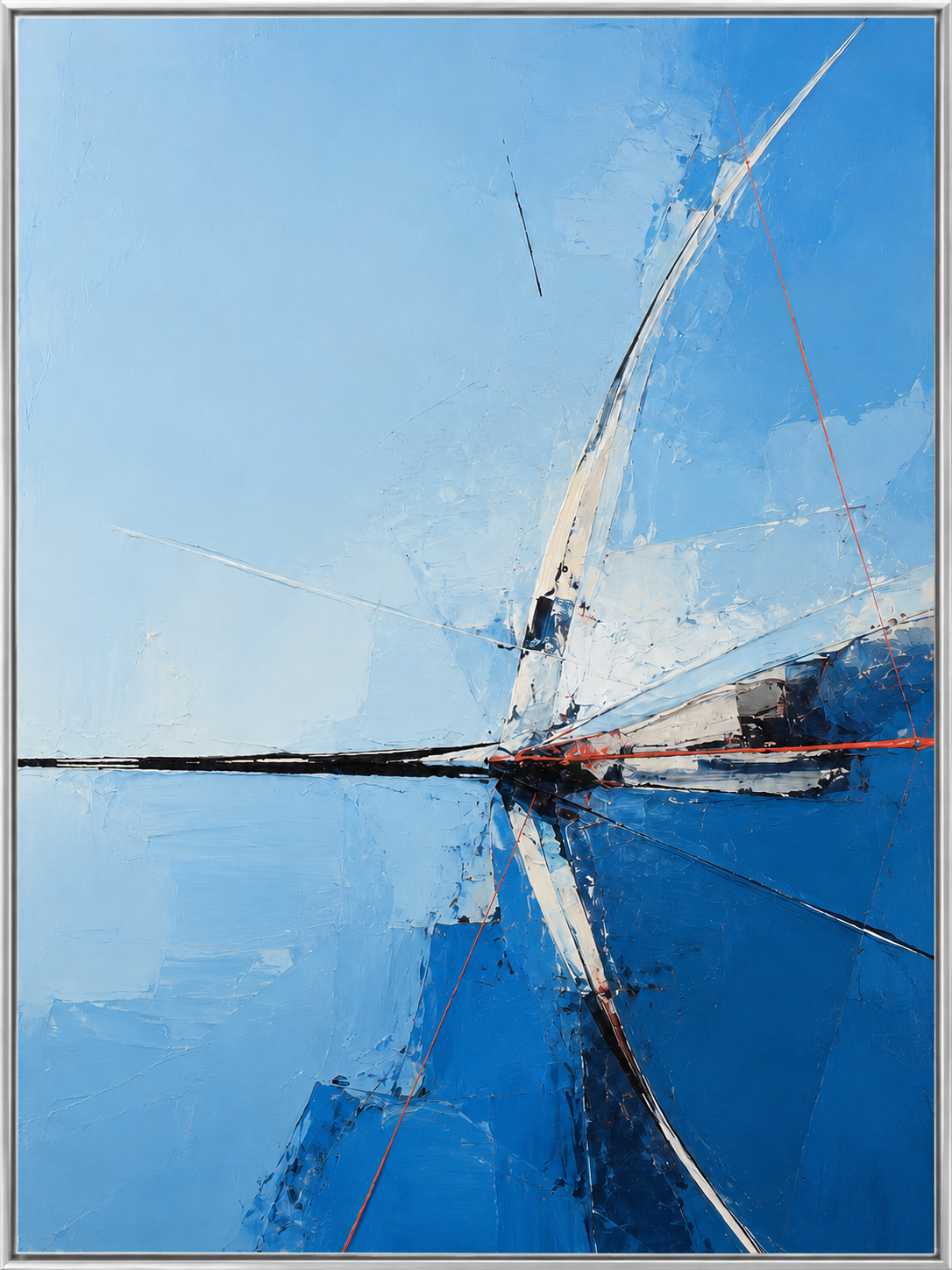 Blue Sail Reflections
