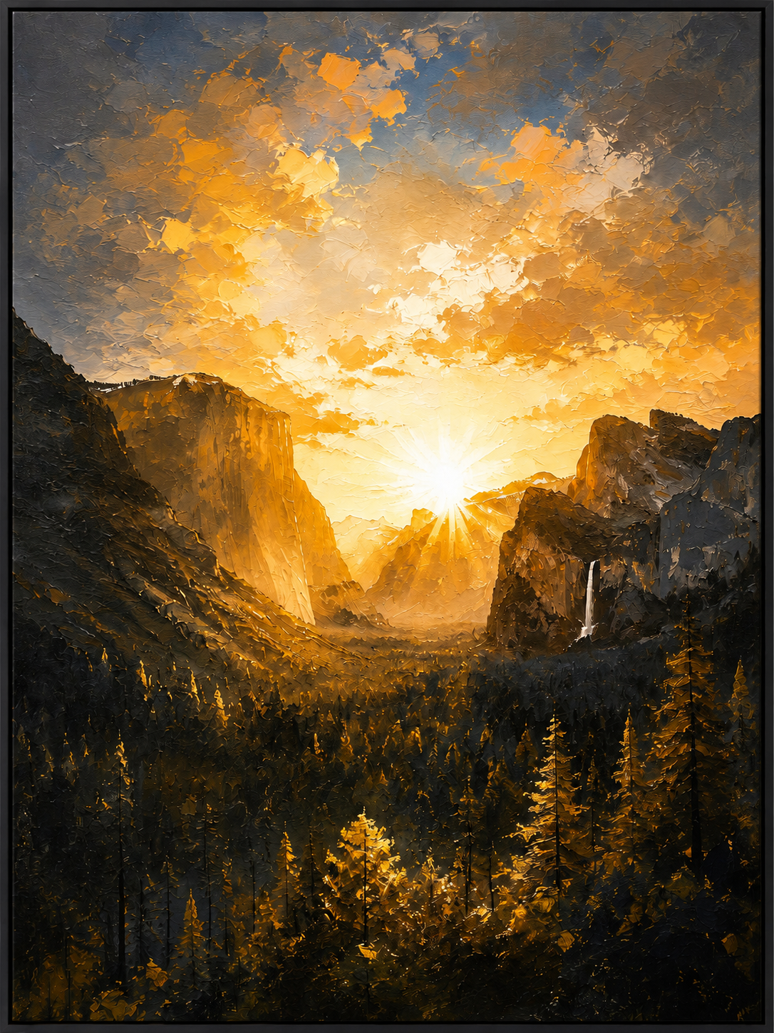 Golden Mountain Sunrise