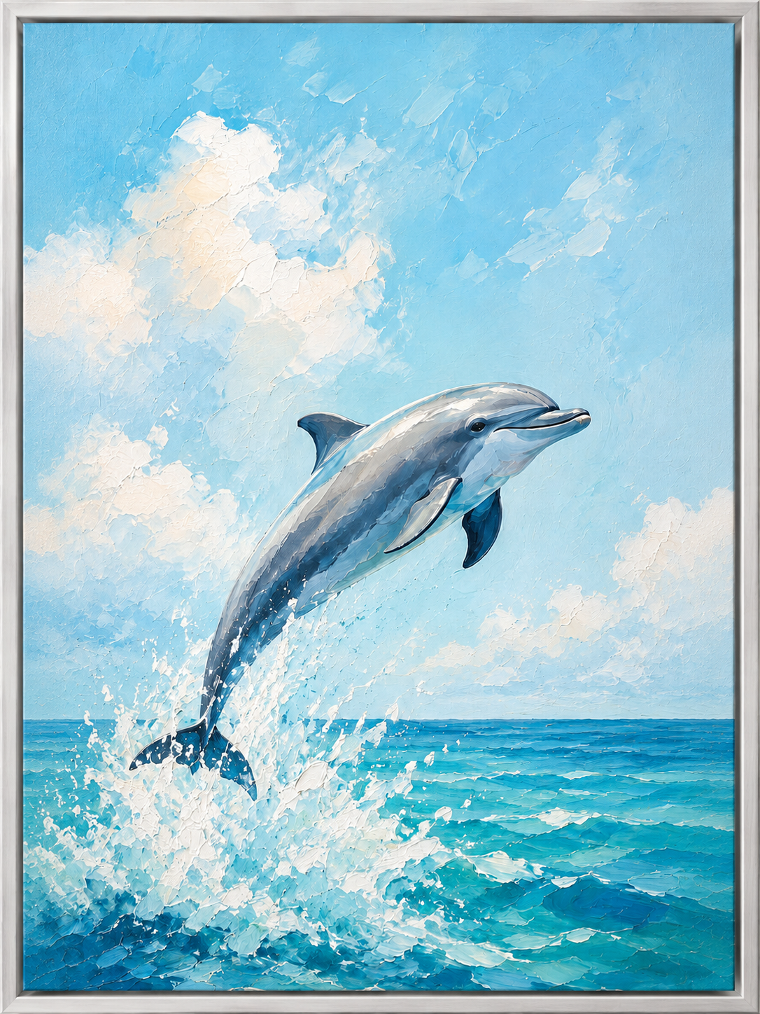 Joyful Dolphin Splash