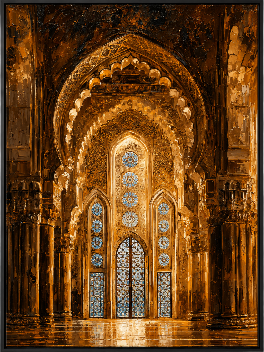 Golden Cathedral Arches