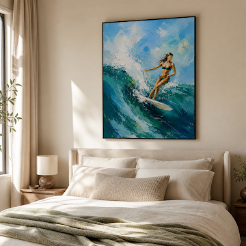 Dynamic Coastal Surfer