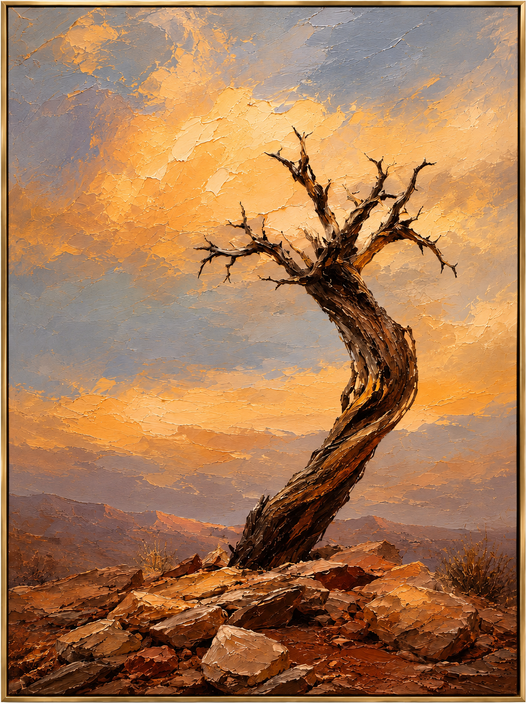 Twisted Desert Sunset