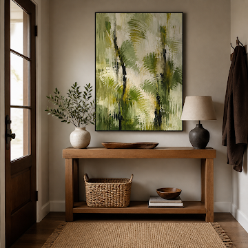 Verdant Palm Impressions