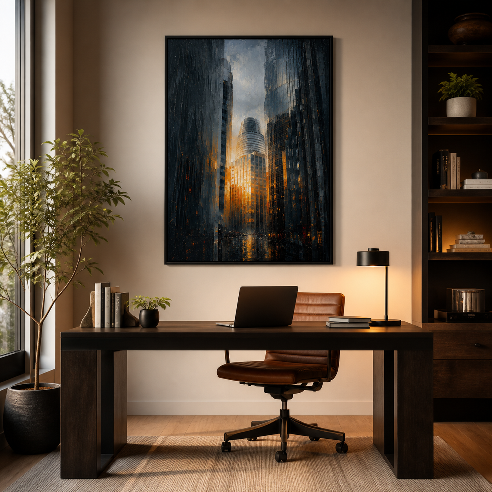 Rainlit City Glow