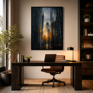 Rainlit City Glow