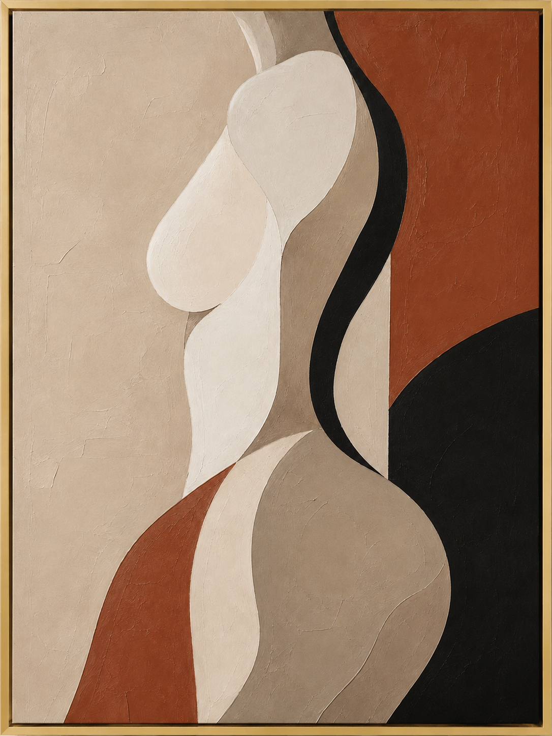 Warm Abstract Figure