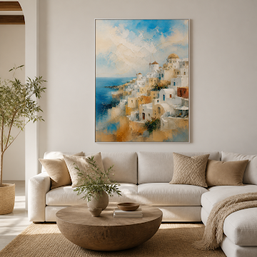 Santorini Coastal Serenity