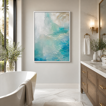 Aqua Coastal Serenity