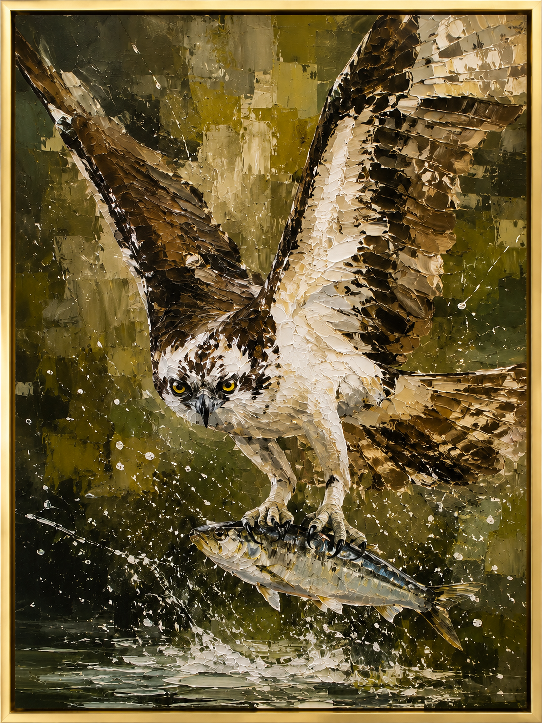 Osprey Hunt in Motion