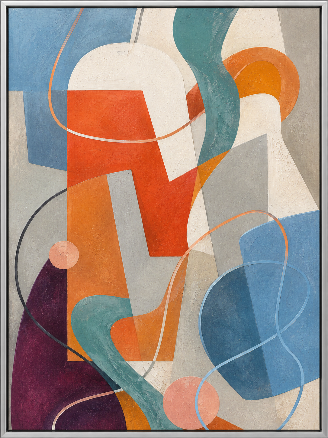 Vibrant Abstract Geometry