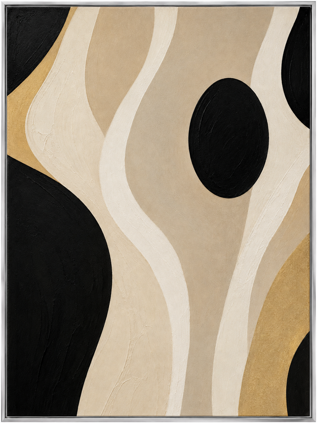 Gilded Organic Abstraction