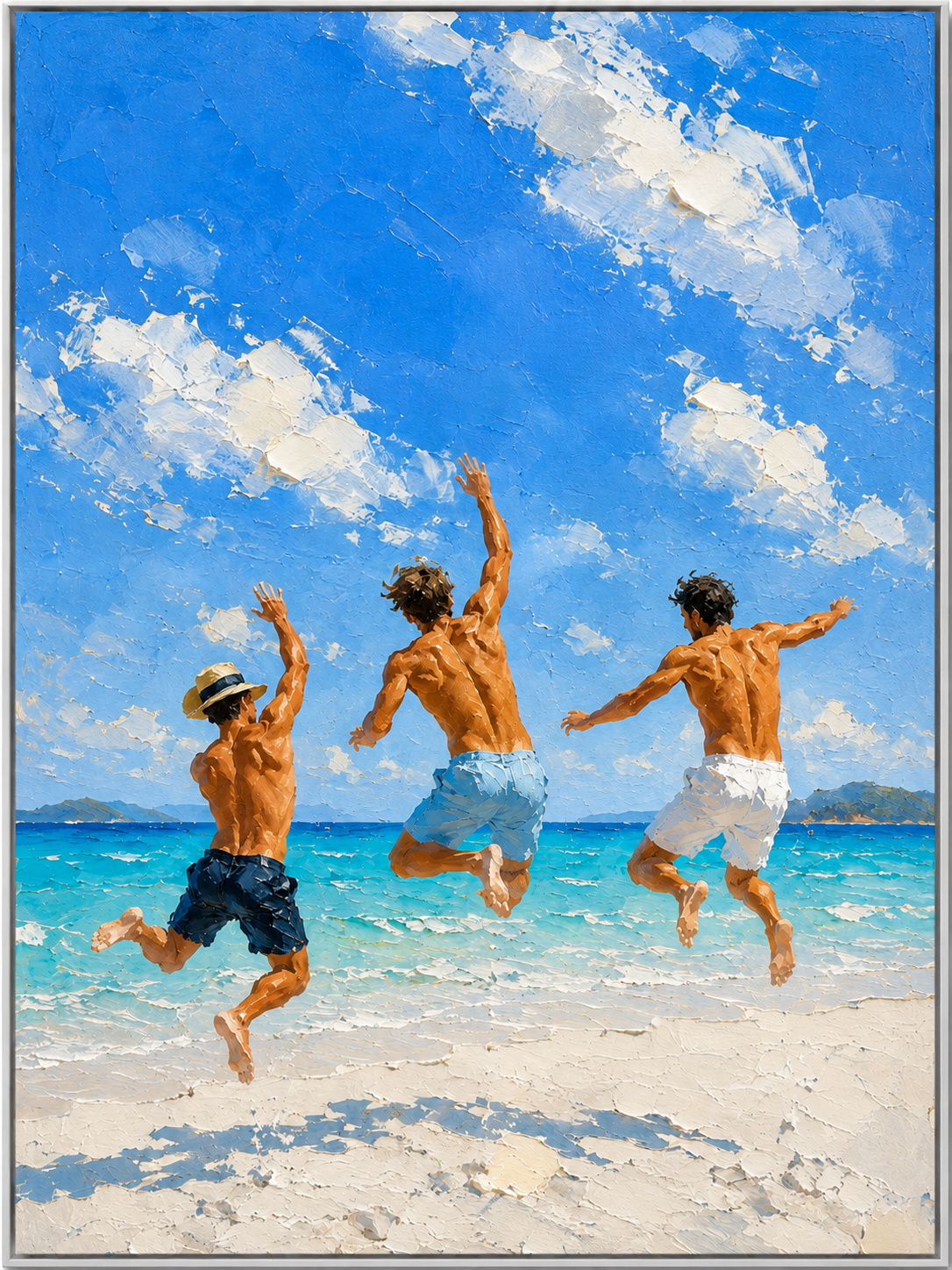 Joyful Coastal Leap