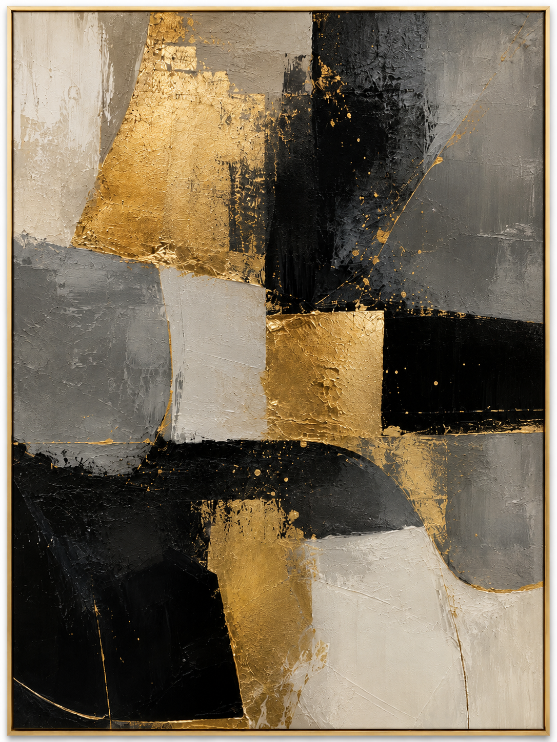 Gilded Abstract Geometry