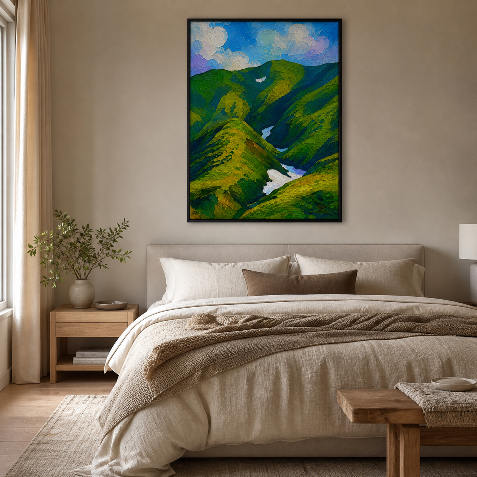 Verdant Mountain Valley