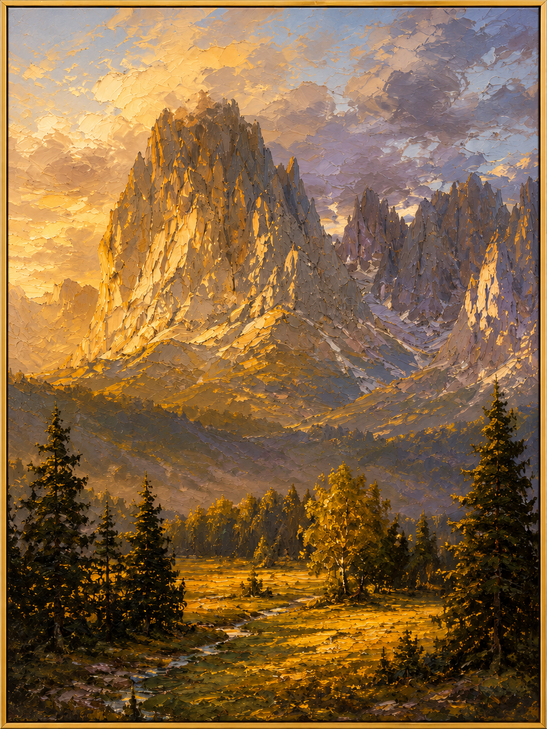 Golden Mountain Majesty