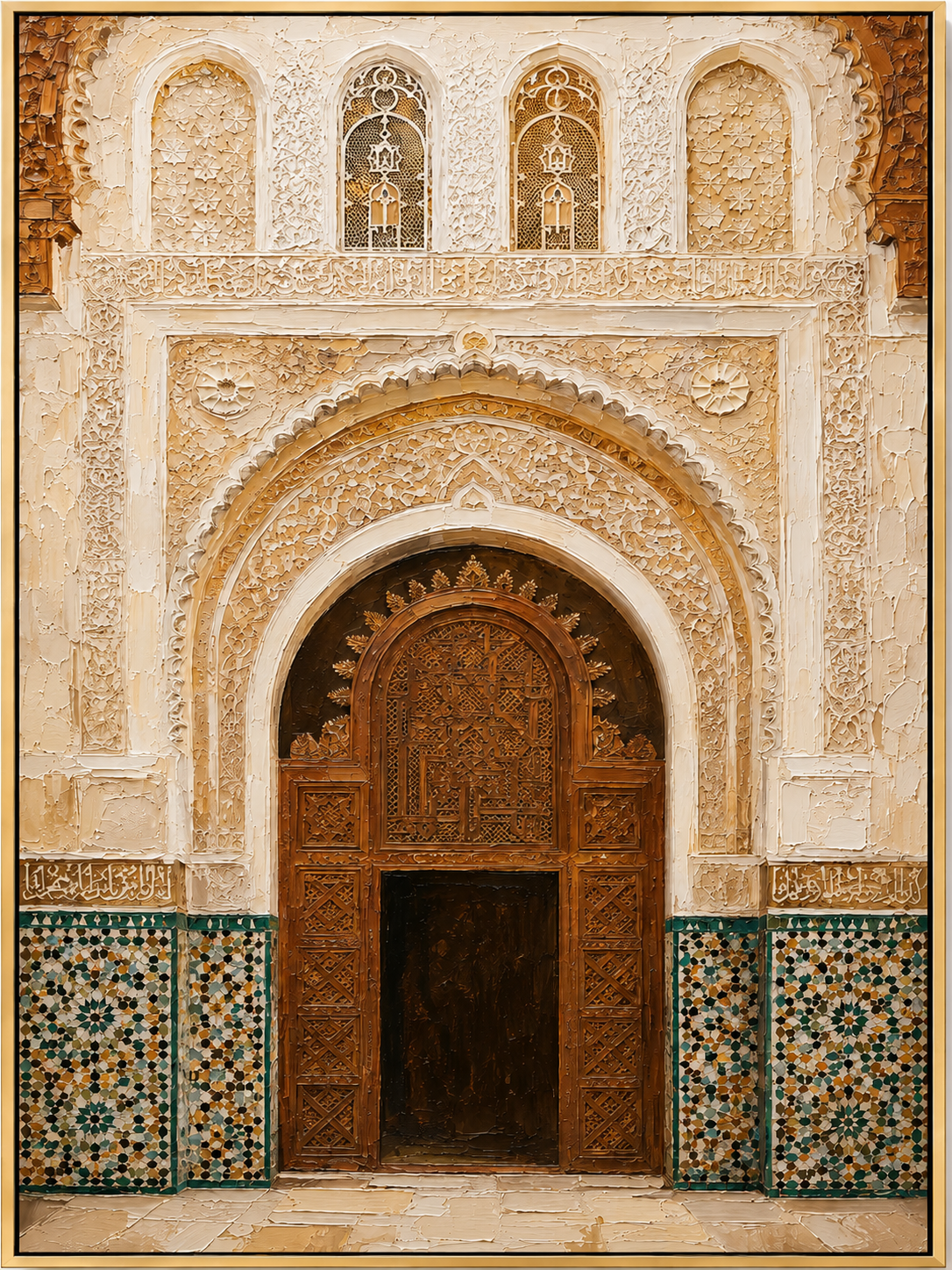 Ornate Moorish Doorway