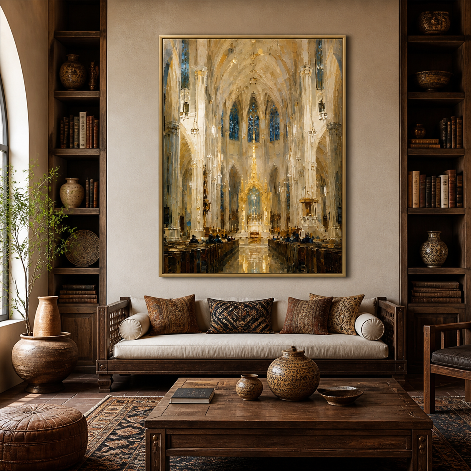 Golden Cathedral Light