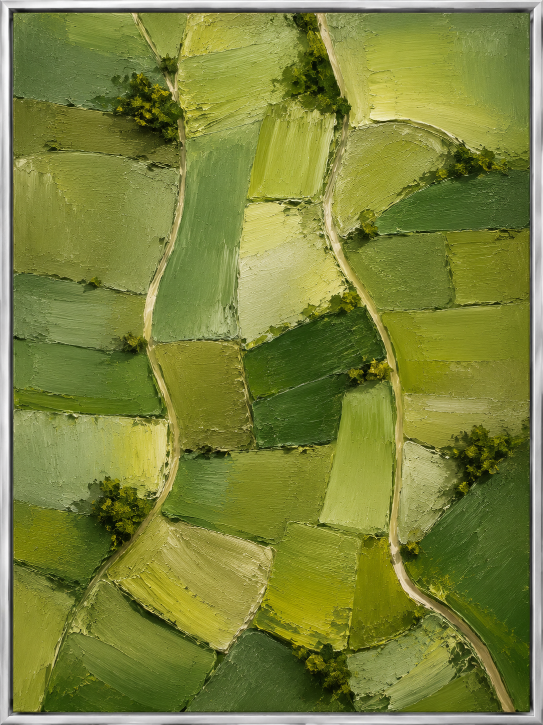 Verdant Patchwork Fields